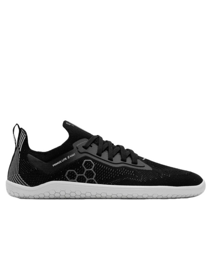 Vivobarefoot Buty męskie PRIMUS LITE KNIT MENS OBSIDIAN 309304-01 - Czarne | Sklep Monotox