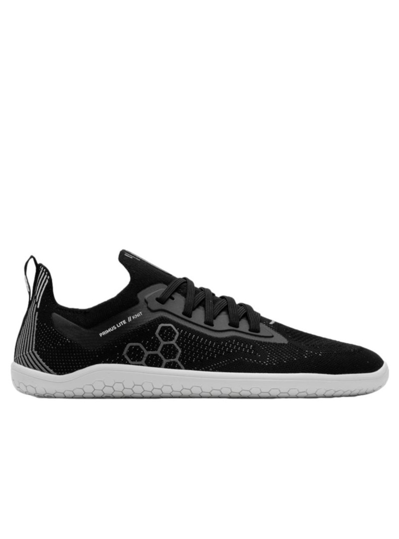 Vivobarefoot Buty męskie PRIMUS LITE KNIT MENS OBSIDIAN 309304-01 - Czarne | Sklep Monotox