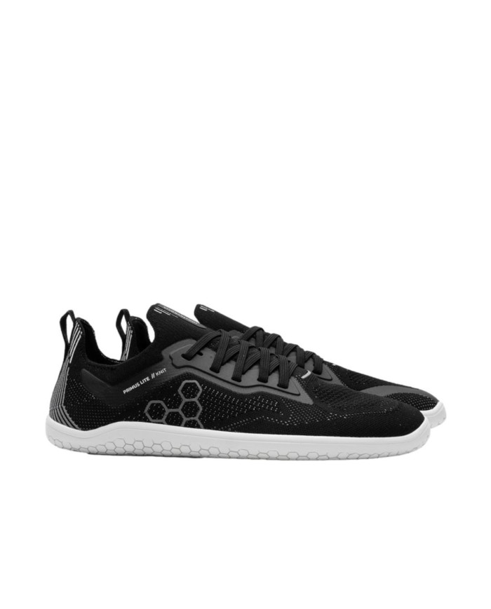 Vivobarefoot Buty męskie PRIMUS LITE KNIT MENS OBSIDIAN 309304-01 - Czarne | Sklep Monotox
