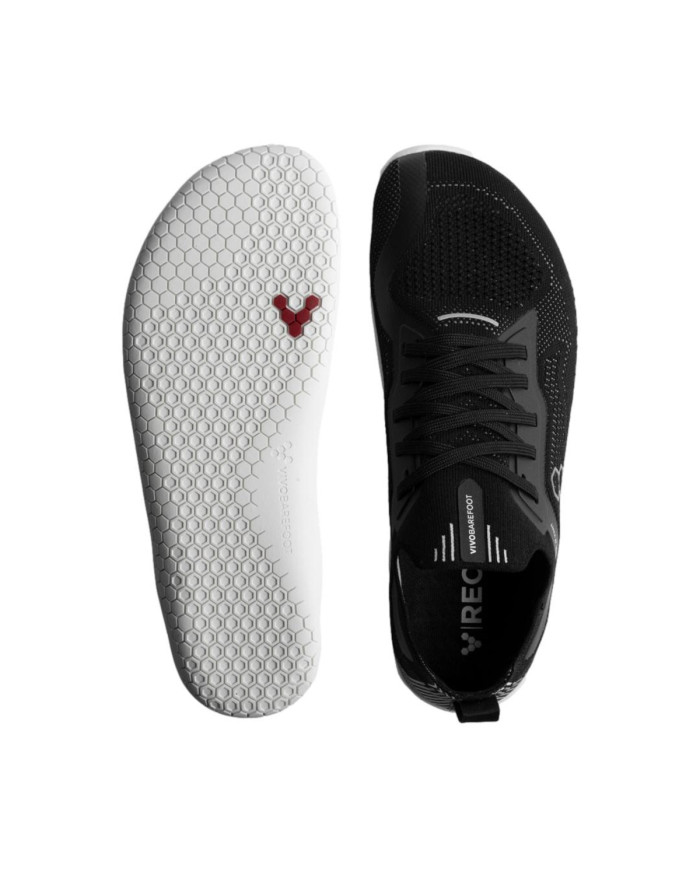 Vivobarefoot Buty męskie PRIMUS LITE KNIT MENS OBSIDIAN 309304-01 - Czarne | Sklep Monotox