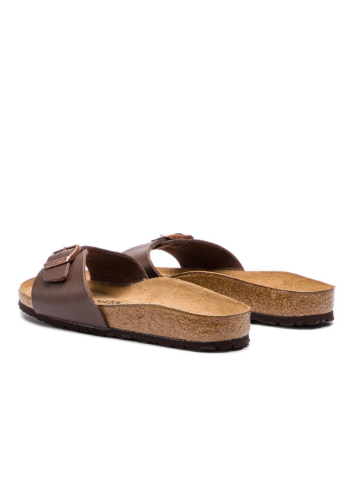Birkenstock Klapki damskie MADRID BF 0040393 - Brązowe | Sklep Monotox