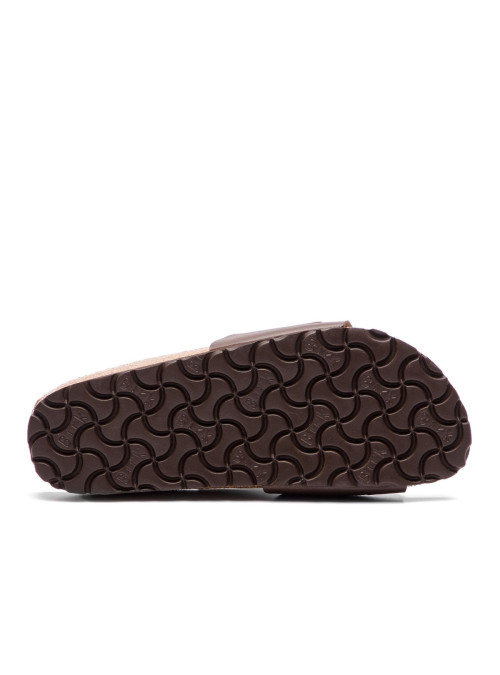 Birkenstock Klapki damskie MADRID BF 0040393 - Brązowe | Sklep Monotox