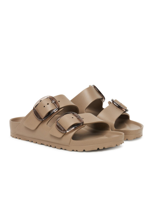 Birkenstock Klapki damskie ARIZONA BIG BUCKLE EVA 1030389 - Brązowe | Sklep Monotox