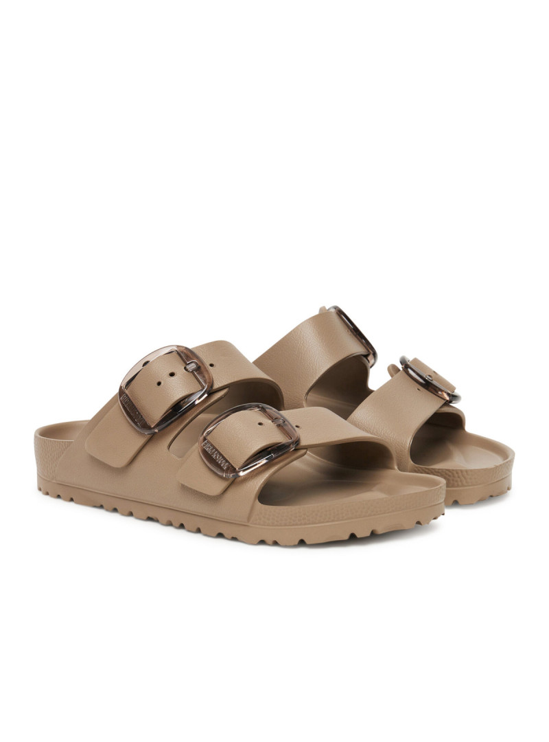 Birkenstock Klapki damskie ARIZONA BIG BUCKLE EVA 1030389 - Brązowe | Sklep Monotox