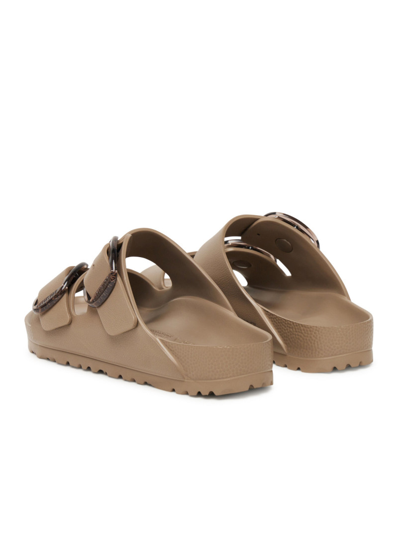 Birkenstock Klapki damskie ARIZONA BIG BUCKLE EVA 1030389 - Brązowe | Sklep Monotox