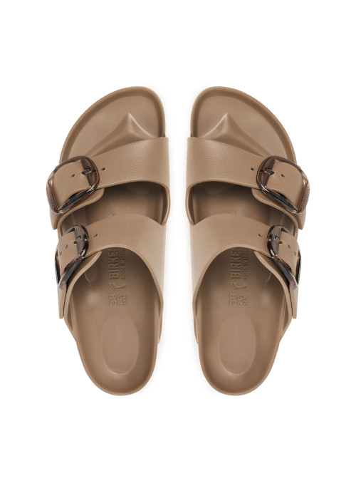 Birkenstock Klapki damskie ARIZONA BIG BUCKLE EVA 1030389 - Brązowe | Sklep Monotox