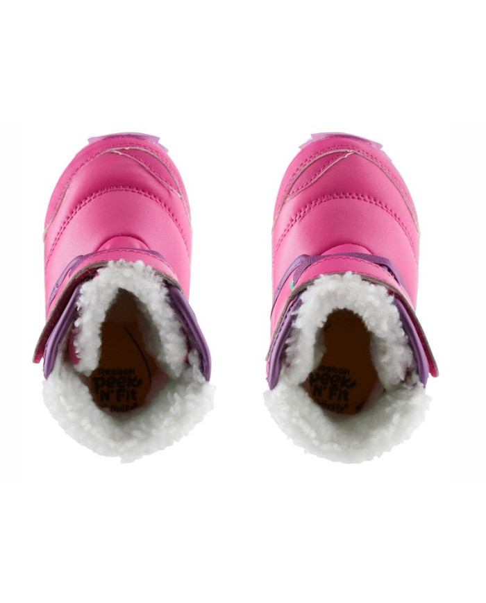 Reebok Buty dziecięce SNOW PRIME BS7783 - Różowe | Sklep Monotox