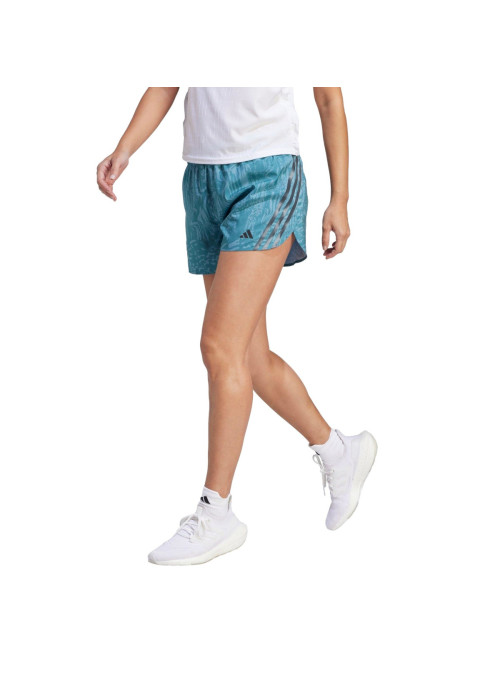 Adidas Szorty damskie adidas Performance RI 3S AOP SHORT IL1741 - Niebieskie | Sklep Monotox