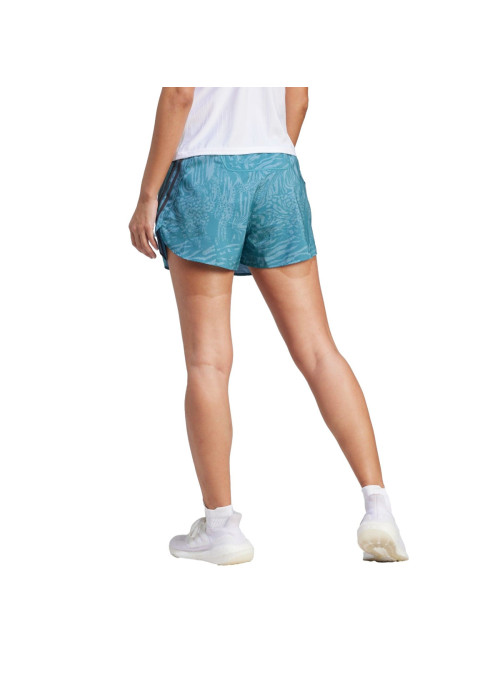 Adidas Szorty damskie adidas Performance RI 3S AOP SHORT IL1741 - Niebieskie | Sklep Monotox