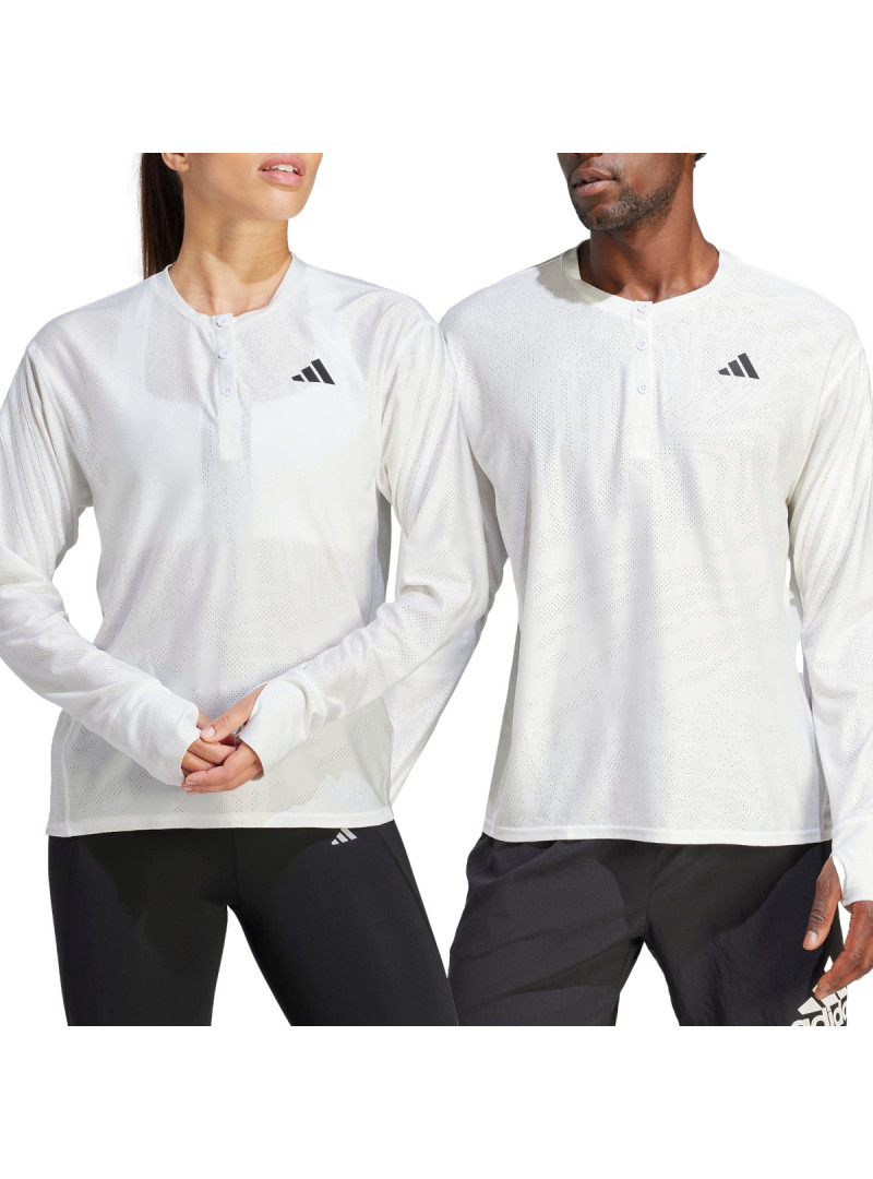 Adidas Koszulka adidas Performance MTBR UNI HENLEY IN8148 - Biała | Sklep Monotox