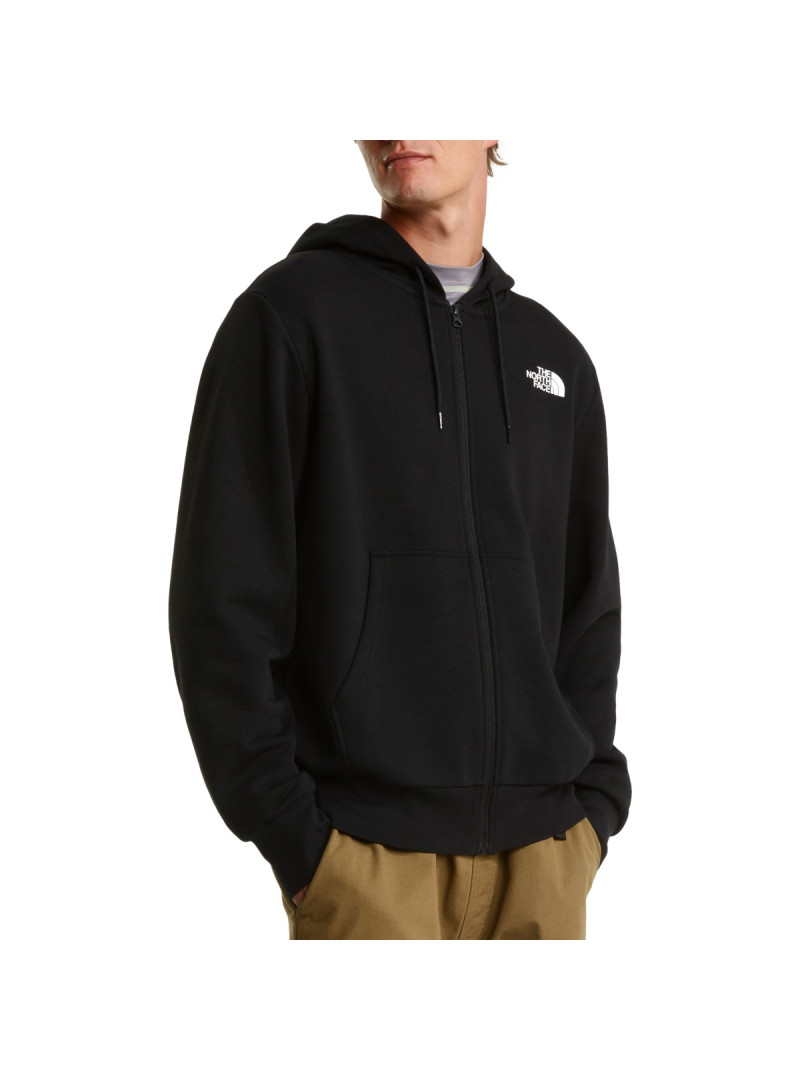 The North Face Bluza męska M SD LIGHT REG FZ NF0A8GQ7JK3 - Czarna | Sklep Monotox