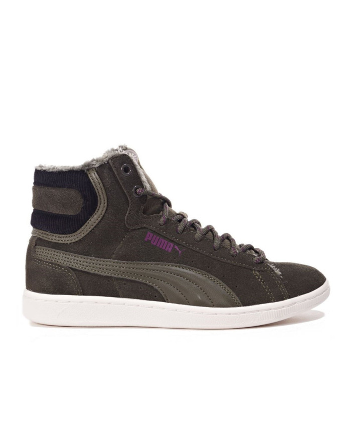 Puma Buty VIKKY MID CORDUROY 36372901 - Zielone | Sklep Monotox