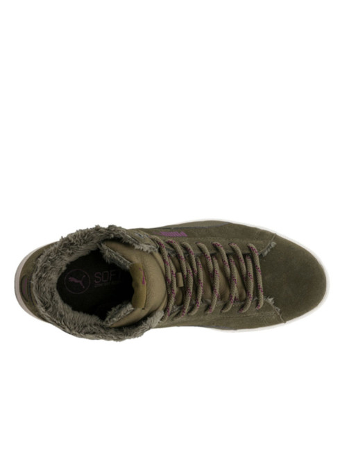 Puma Buty VIKKY MID CORDUROY 36372901 - Zielone | Sklep Monotox