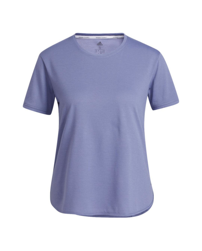 Adidas Koszulka damska adidas Performance GO TO TEE 2.0 H13594 - Fioletowa | Sklep Monotox