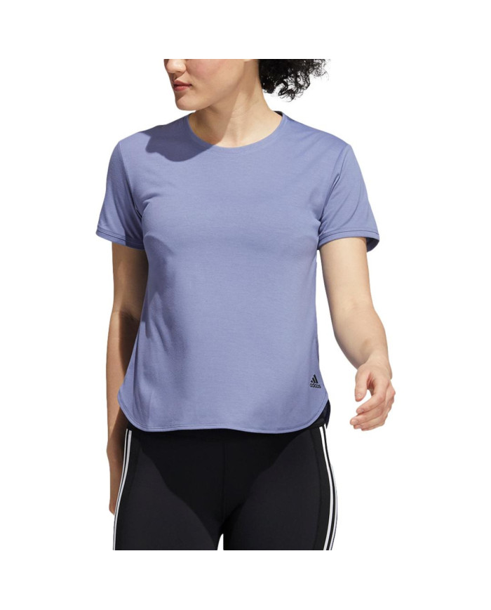 Adidas Koszulka damska adidas Performance GO TO TEE 2.0 H13594 - Fioletowa | Sklep Monotox