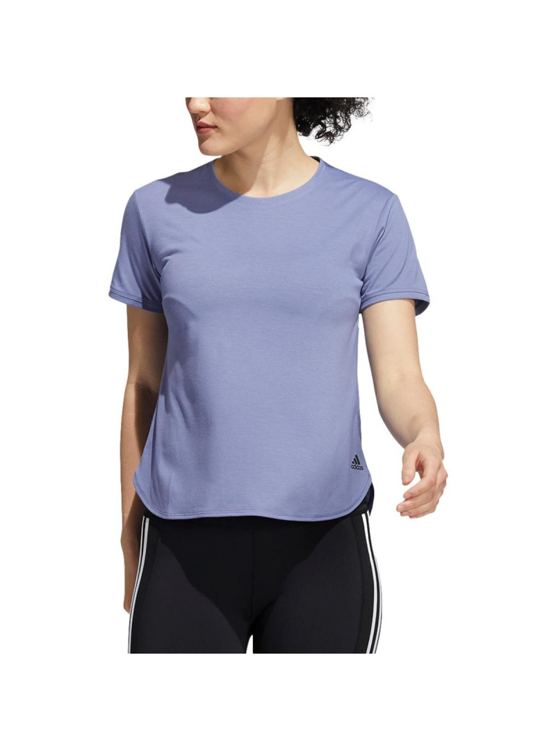 Adidas Koszulka damska adidas Performance GO TO TEE 2.0 H13594 - Fioletowa | Sklep Monotox