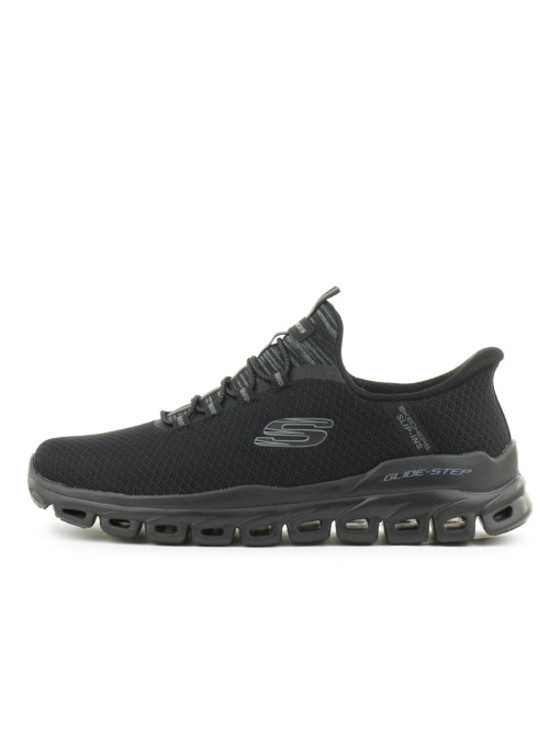 Skechers Buty męskie GLIDE-STEP NOXUS 233010BBK - Czarne | Sklep Monotox