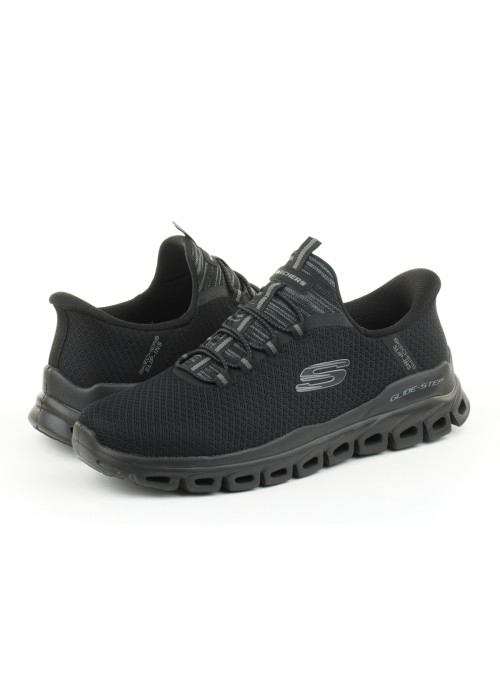 Skechers Buty męskie GLIDE-STEP NOXUS 233010BBK - Czarne | Sklep Monotox