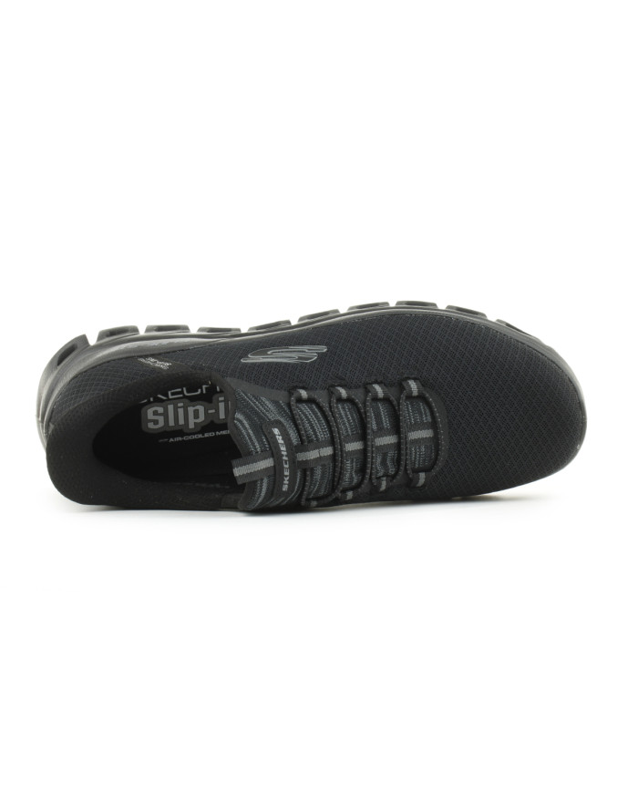 Skechers Buty męskie GLIDE-STEP NOXUS 233010BBK - Czarne | Sklep Monotox