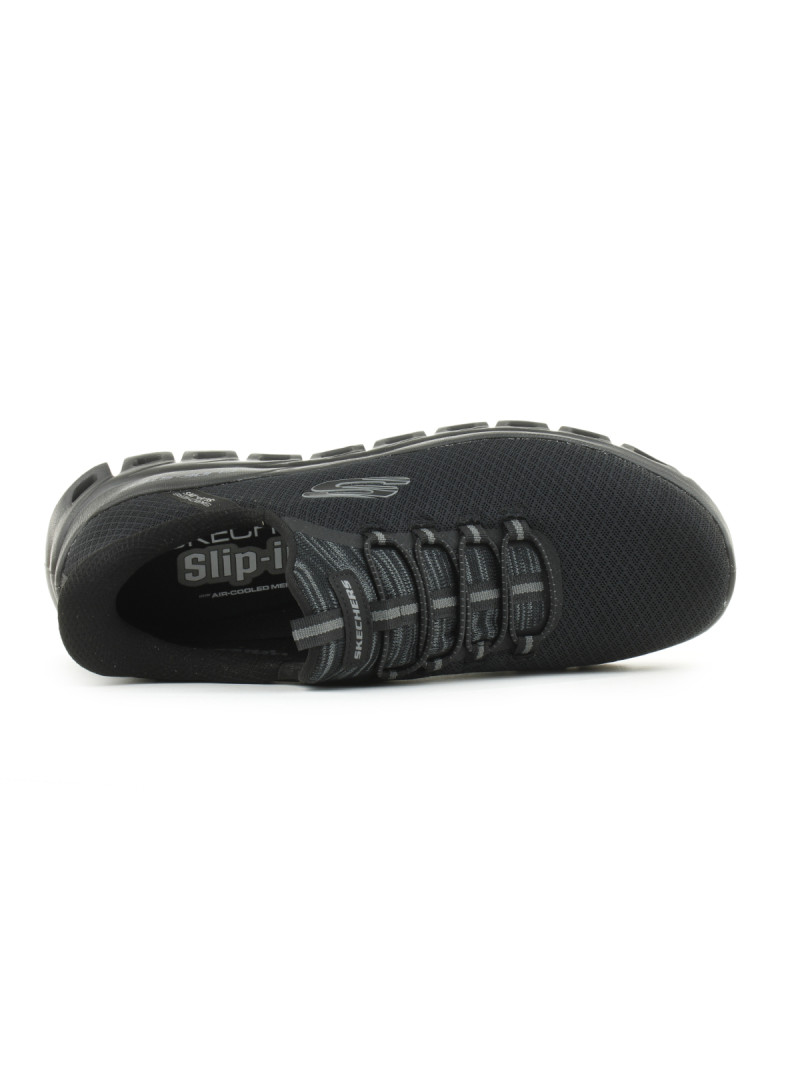 Skechers Buty męskie GLIDE-STEP NOXUS 233010BBK - Czarne | Sklep Monotox