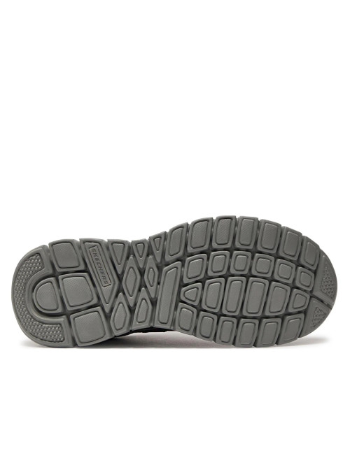 Skechers Męskie Sneakersy Burns Agoura 52635BKGY Czarny | Sklep Monotox