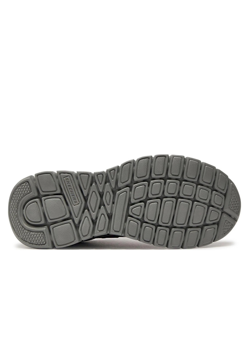 Skechers Męskie Sneakersy Burns Agoura 52635BKGY Czarny | Sklep Monotox
