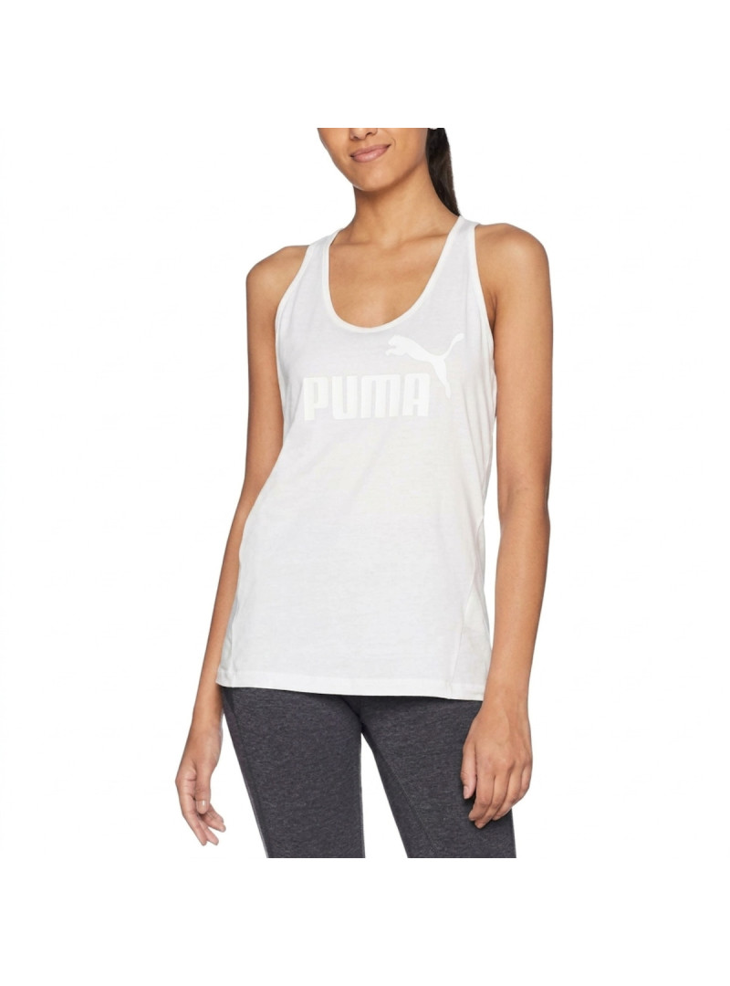 Puma Koszulka męska ESS SPORTY TANK W 59014313 - Biała | Sklep Monotox