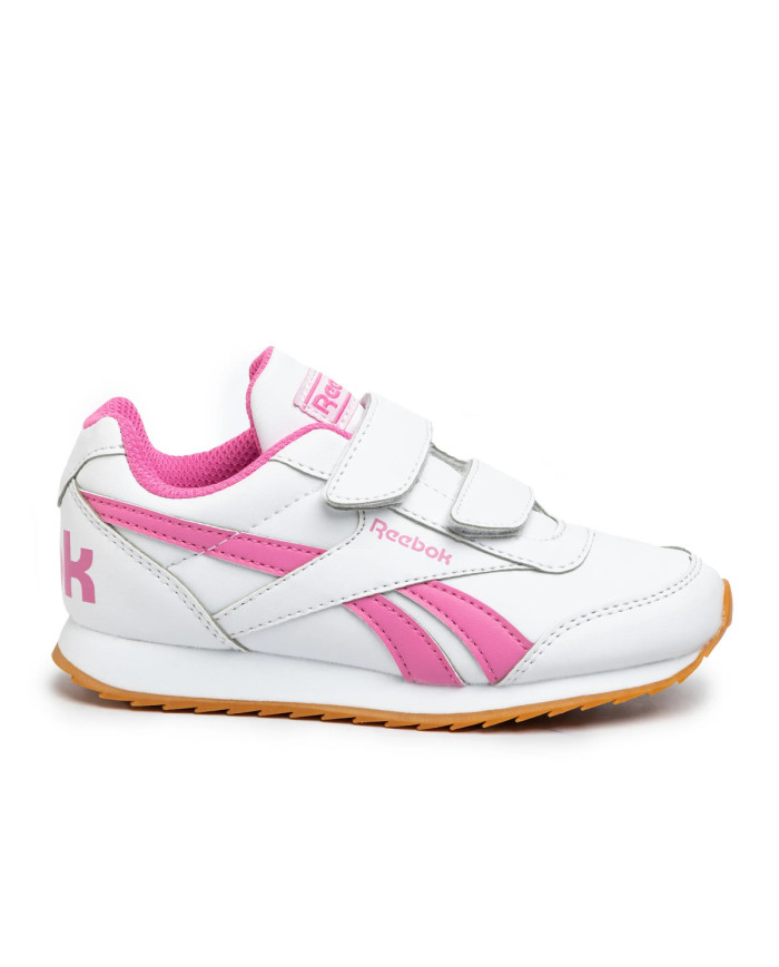 Reebok Buty dziecięce ROYAL CL JOGGER EH0954 - Białe | Sklep Monotox