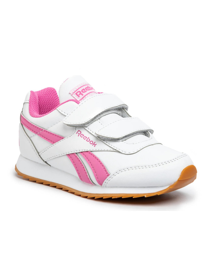 Reebok Buty dziecięce ROYAL CL JOGGER EH0954 - Białe | Sklep Monotox