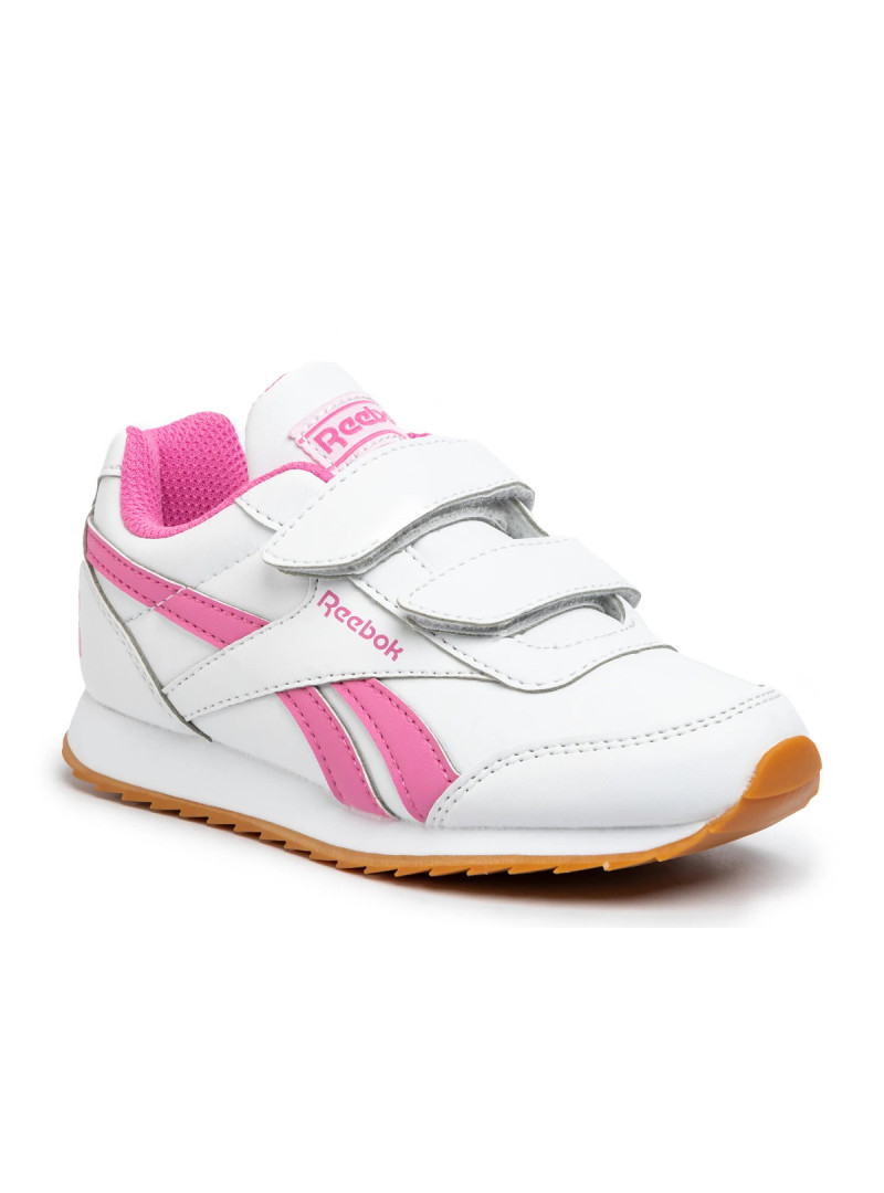 Reebok Buty dziecięce ROYAL CL JOGGER EH0954 - Białe | Sklep Monotox