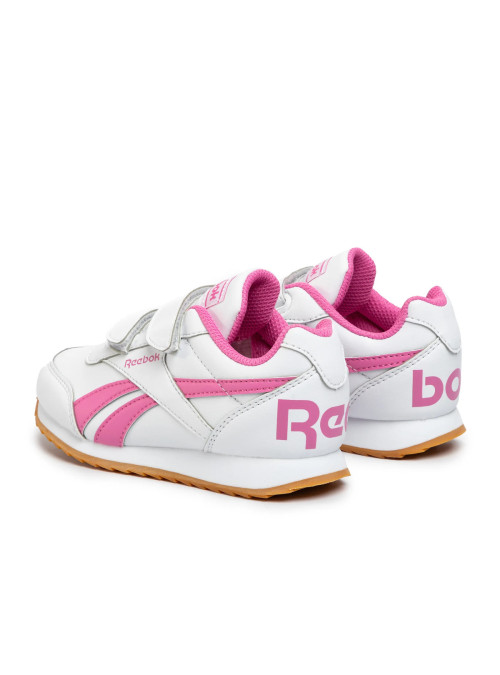 Reebok Buty dziecięce ROYAL CL JOGGER EH0954 - Białe | Sklep Monotox