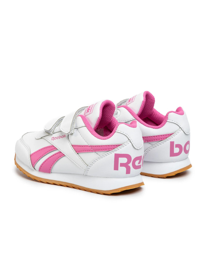 Reebok Buty dziecięce ROYAL CL JOGGER EH0954 - Białe | Sklep Monotox
