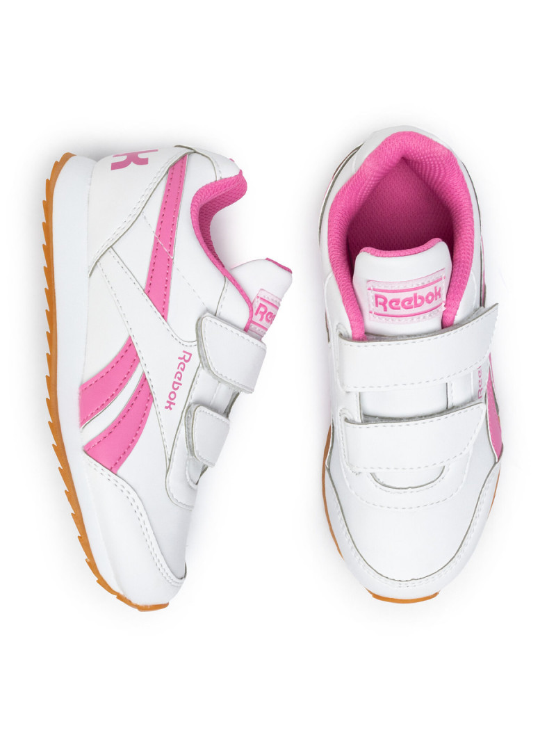 Reebok Buty dziecięce ROYAL CL JOGGER EH0954 - Białe | Sklep Monotox