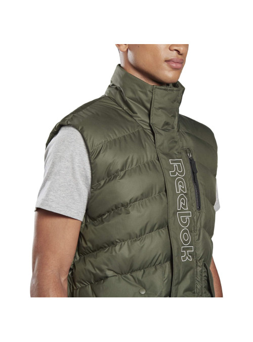 Reebok Kamizelka męska OW SYNDWN P VST FT0674 - Zielona | Sklep Monotox