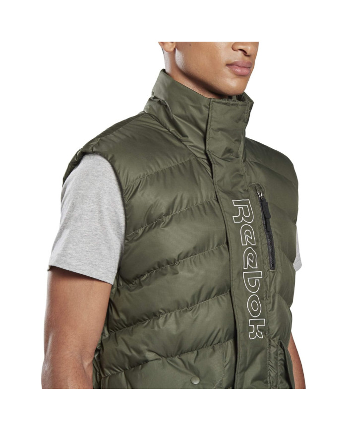 Reebok Kamizelka męska OW SYNDWN P VST FT0674 - Zielona | Sklep Monotox