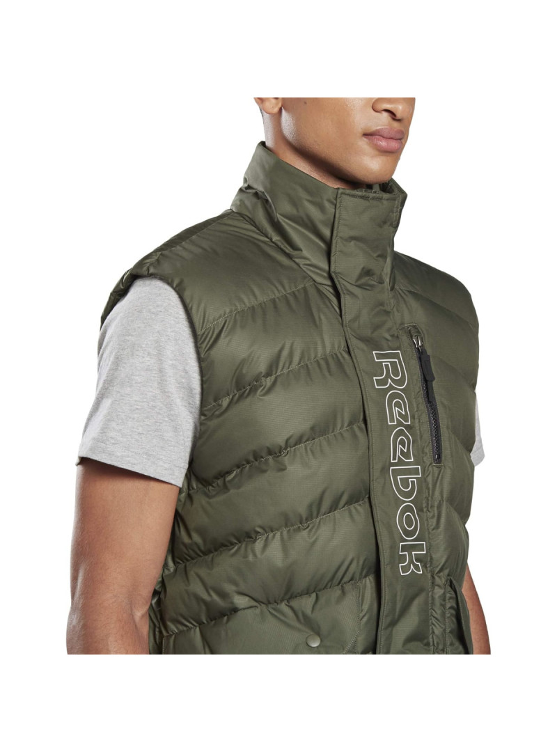 Reebok Kamizelka męska OW SYNDWN P VST FT0674 - Zielona | Sklep Monotox