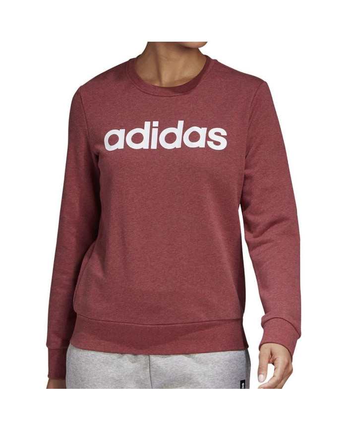 Adidas Bluza damska adidas Core W E LIN SWEAT GD2956 - Czerwona | Sklep Monotox