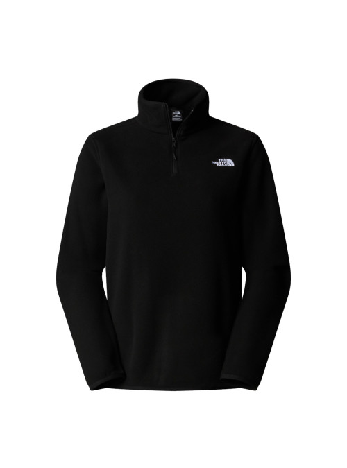 The North Face Bluza damska W GLCR FLC 1/4 ZIP JKT NF0A8D2JJK3 - Czarna | Sklep Monotox