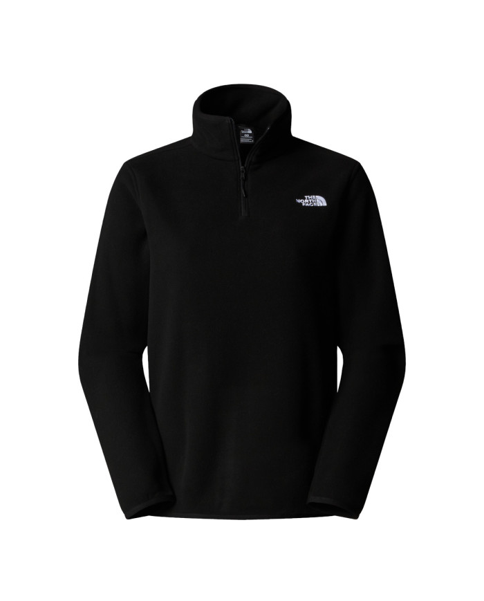 The North Face Bluza damska W GLCR FLC 1/4 ZIP JKT NF0A8D2JJK3 - Czarna | Sklep Monotox