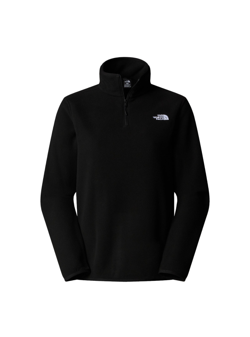 The North Face Bluza damska W GLCR FLC 1/4 ZIP JKT NF0A8D2JJK3 - Czarna | Sklep Monotox