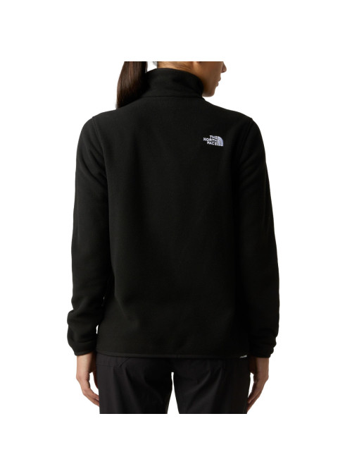 The North Face Bluza damska W GLCR FLC 1/4 ZIP JKT NF0A8D2JJK3 - Czarna | Sklep Monotox