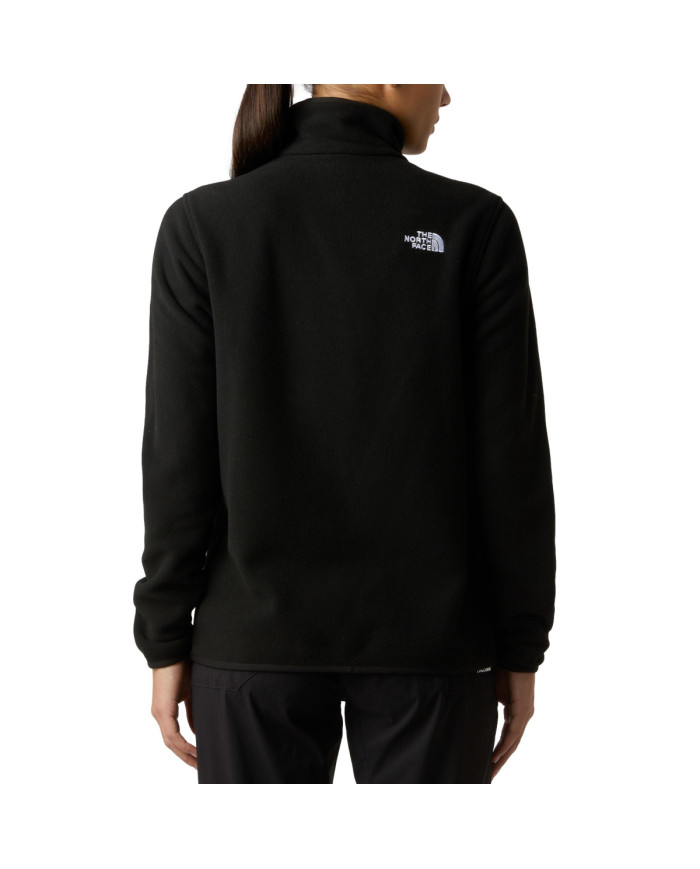 The North Face Bluza damska W GLCR FLC 1/4 ZIP JKT NF0A8D2JJK3 - Czarna | Sklep Monotox