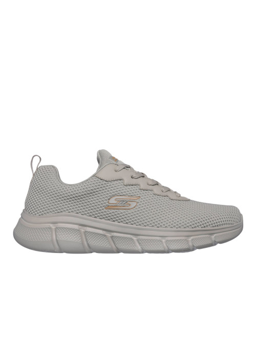 Skechers Buty męskie BOBS B FLEX CHILL EDGE 118106TPE - Szare | Sklep Monotox
