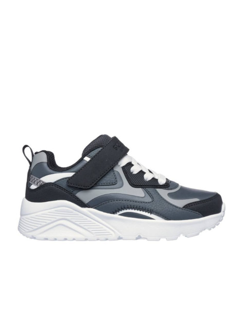 Skechers Buty dziecięce UNO LITE - CHROMA-CRUISER 403645LGYBK - Szare | Sklep Monotox