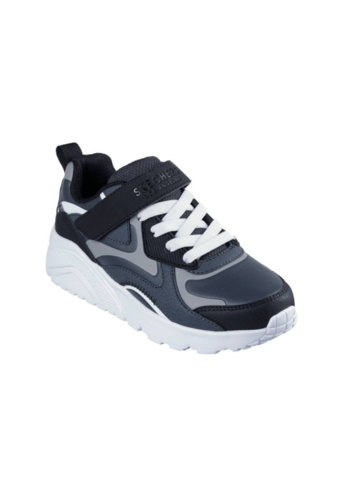 Skechers Buty dziecięce UNO LITE - CHROMA-CRUISER 403645LGYBK - Szare | Sklep Monotox