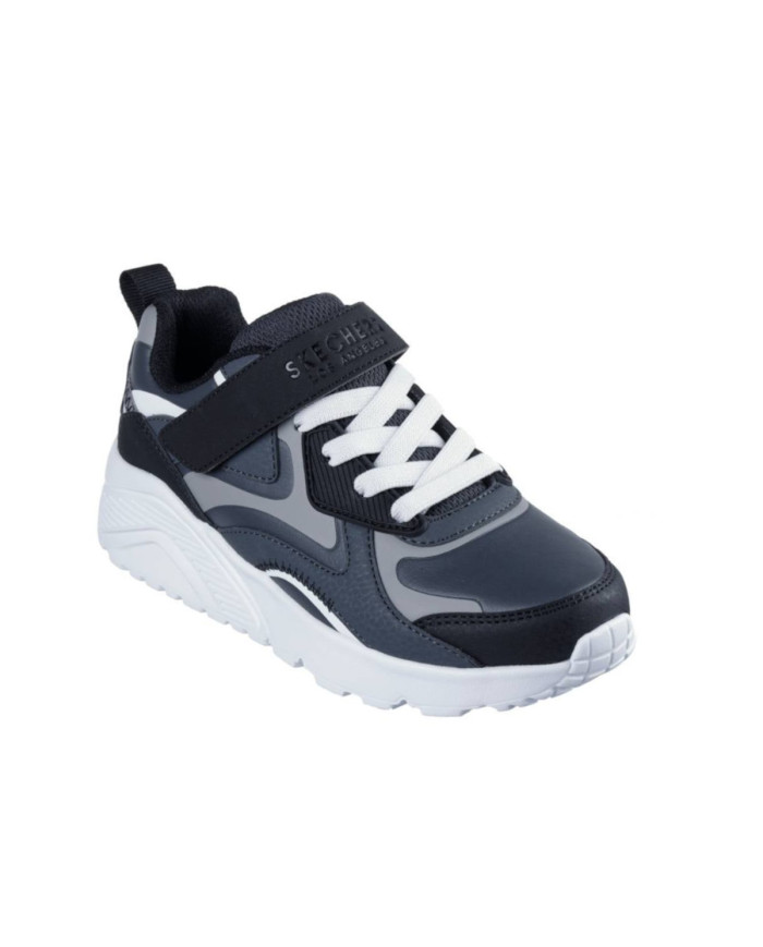 Skechers Buty dziecięce UNO LITE - CHROMA-CRUISER 403645LGYBK - Szare | Sklep Monotox