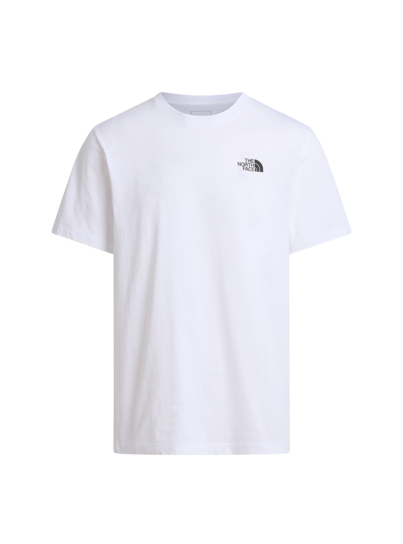 The North Face Koszulka męska M EVO BOX NSE REG SS TEE NF0A8B6KFN4 - Biała | Sklep Monotox