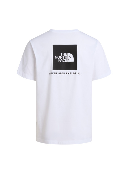 The North Face Koszulka męska M EVO BOX NSE REG SS TEE NF0A8B6KFN4 - Biała | Sklep Monotox