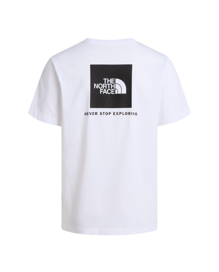 The North Face Koszulka męska M EVO BOX NSE REG SS TEE NF0A8B6KFN4 - Biała | Sklep Monotox