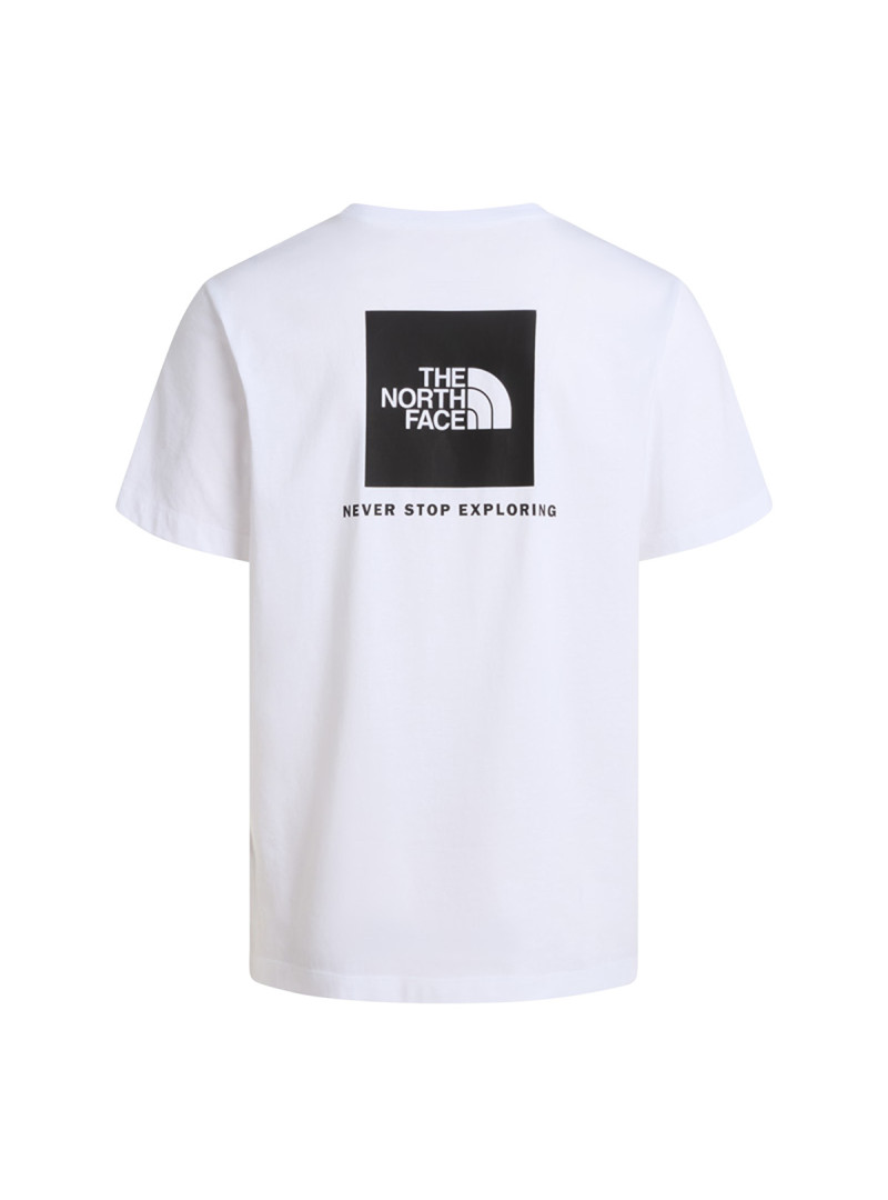 The North Face Koszulka męska M EVO BOX NSE REG SS TEE NF0A8B6KFN4 - Biała | Sklep Monotox